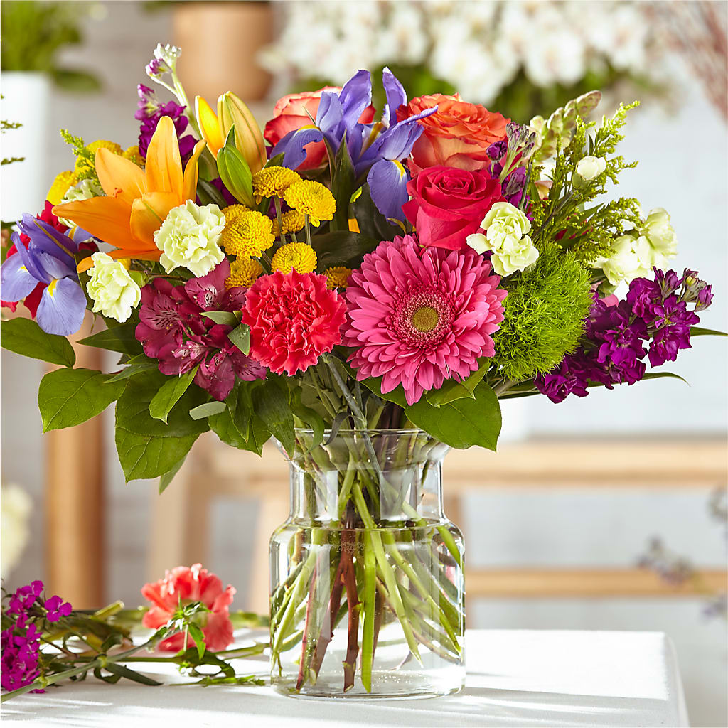 Bold & Bright – A Florist Original – T & T FLORAL, Kingsley MI
