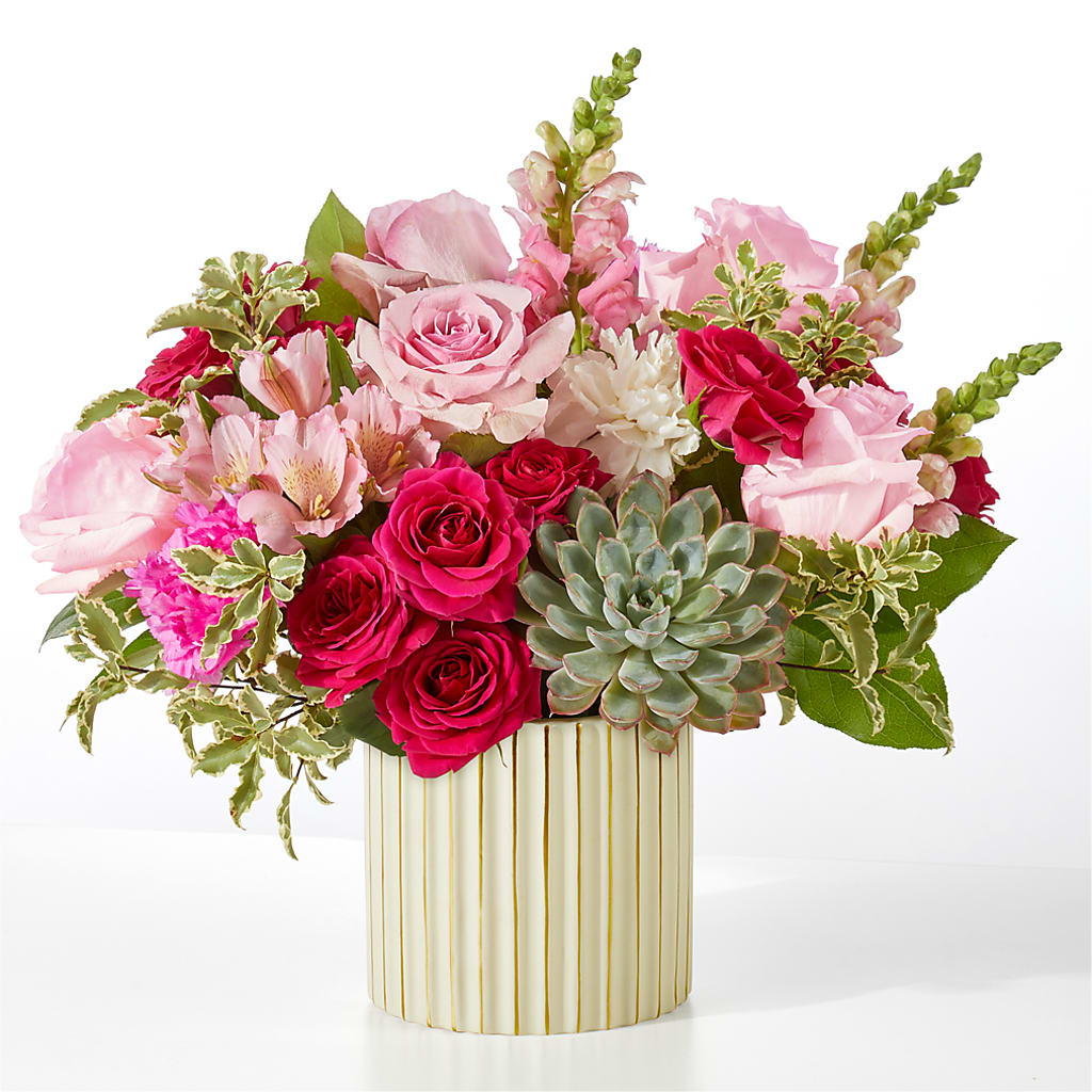 Magenta Musings Bouquet – T & T FLORAL, Kingsley MI
