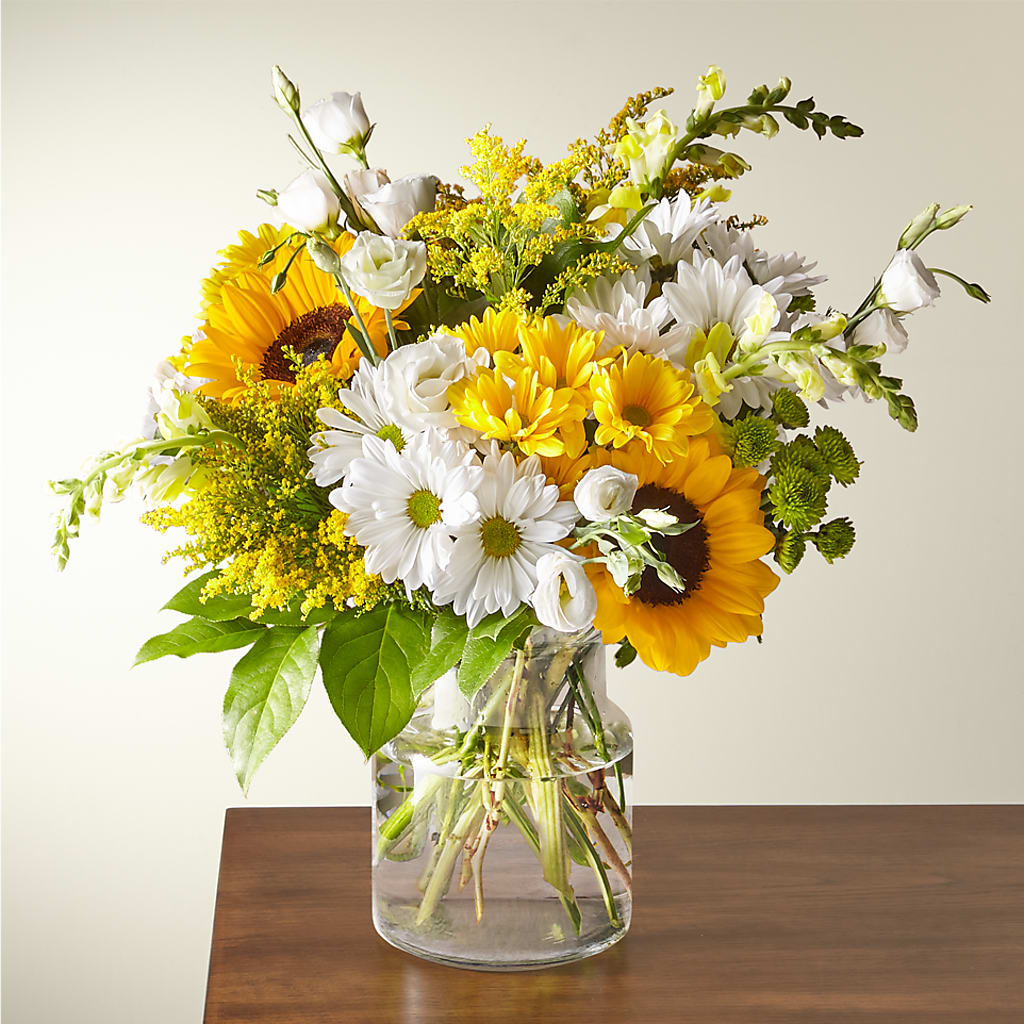 Hello Sunshine Bouquet – T & T FLORAL, Kingsley MI