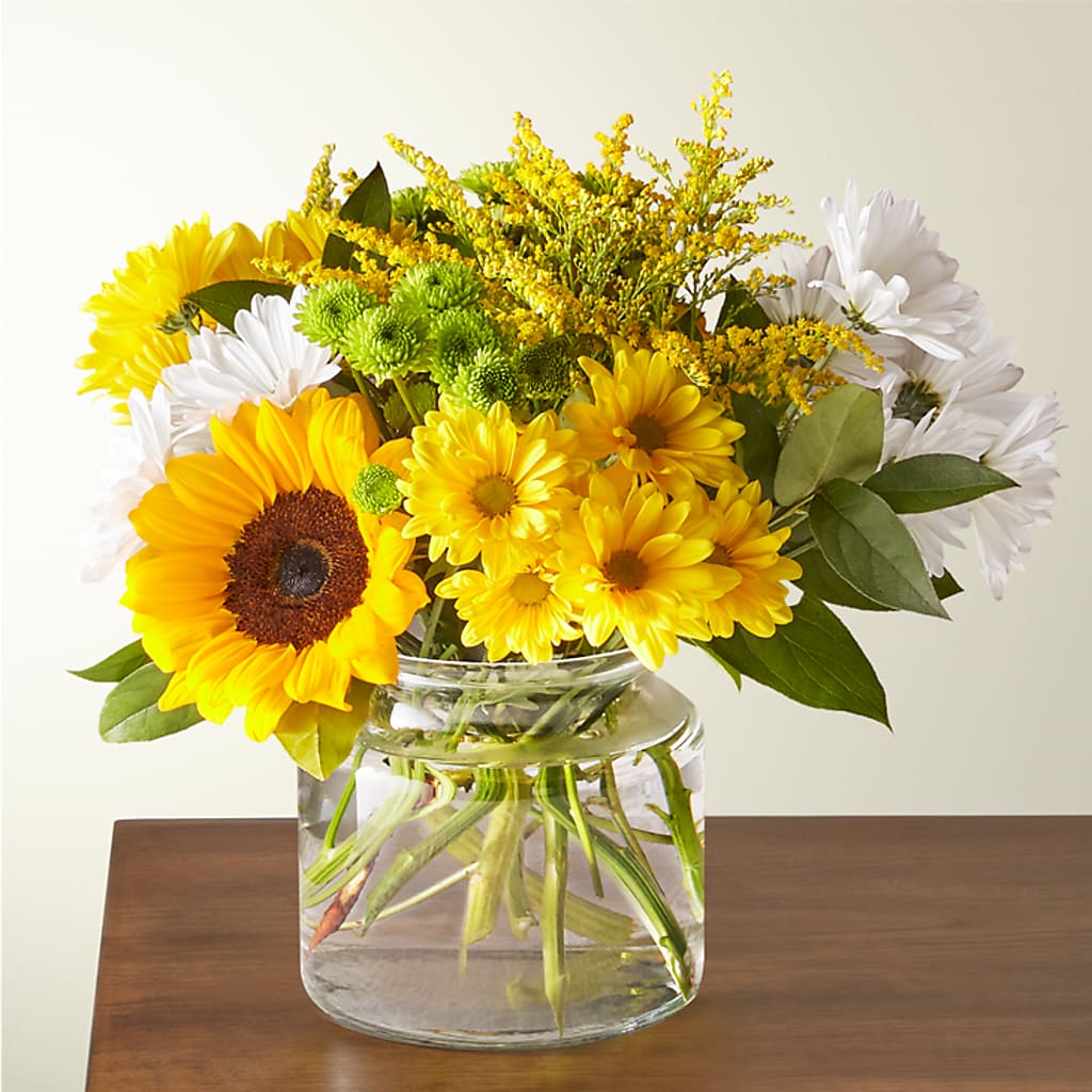 Hello Sunshine Bouquet – T & T FLORAL, Kingsley MI