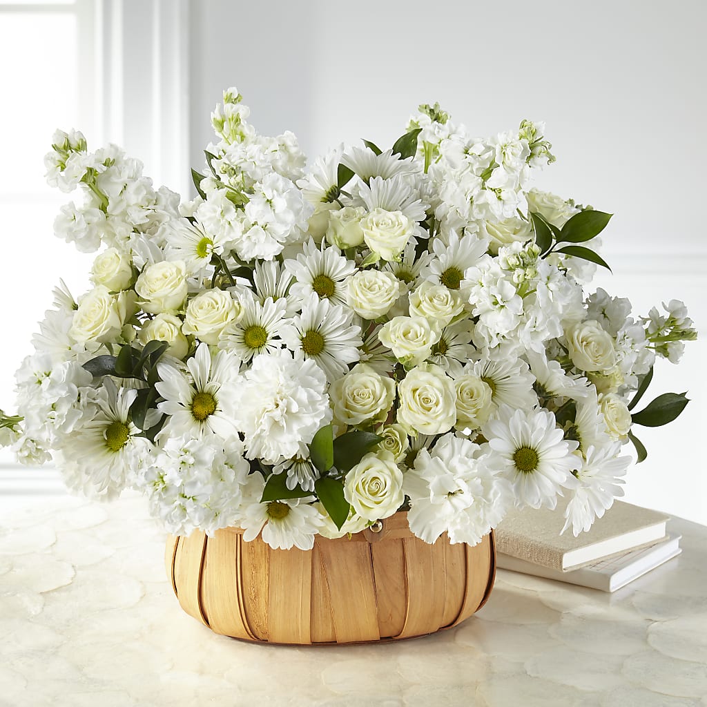 Graceful Garden Basket – T & T FLORAL, Kingsley MI