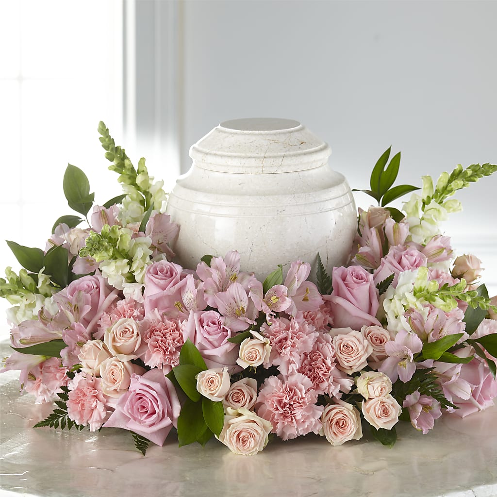 Blooms of Hope Cremation Adornment – T & T FLORAL, Kingsley MI
