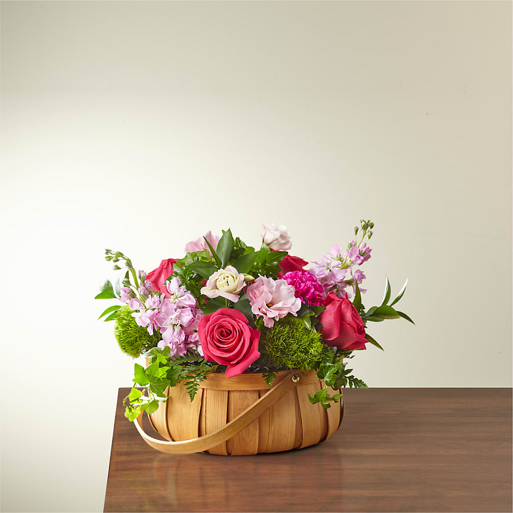Radiance in Bloom Basket – T & T FLORAL, Kingsley MI