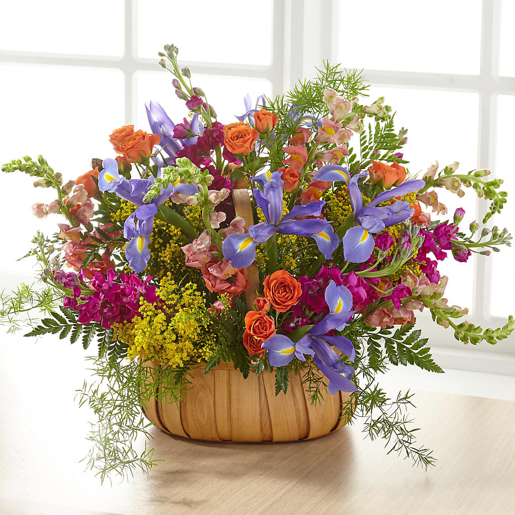 Garden of Life Basket – T & T FLORAL, Kingsley MI