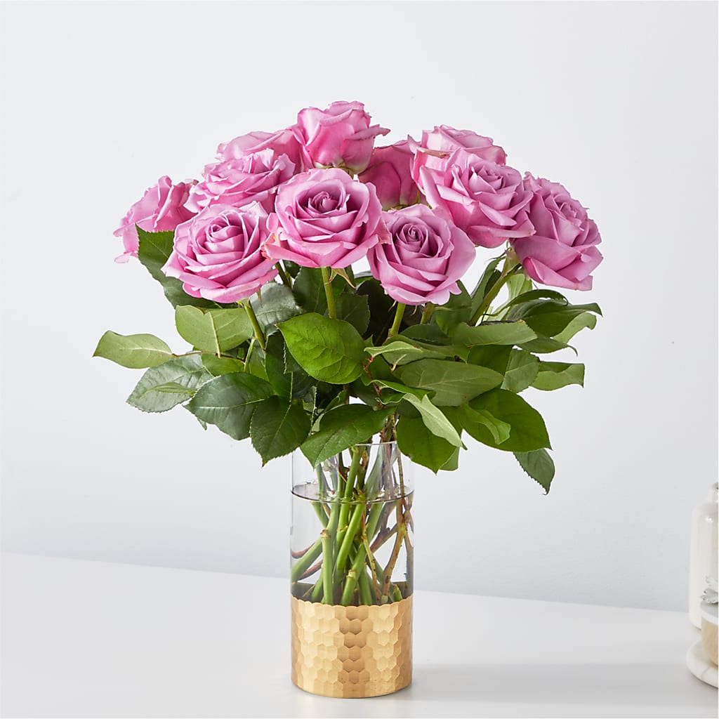 Secret Admirer Lavender Rose Bouquet – T & T FLORAL, Kingsley MI