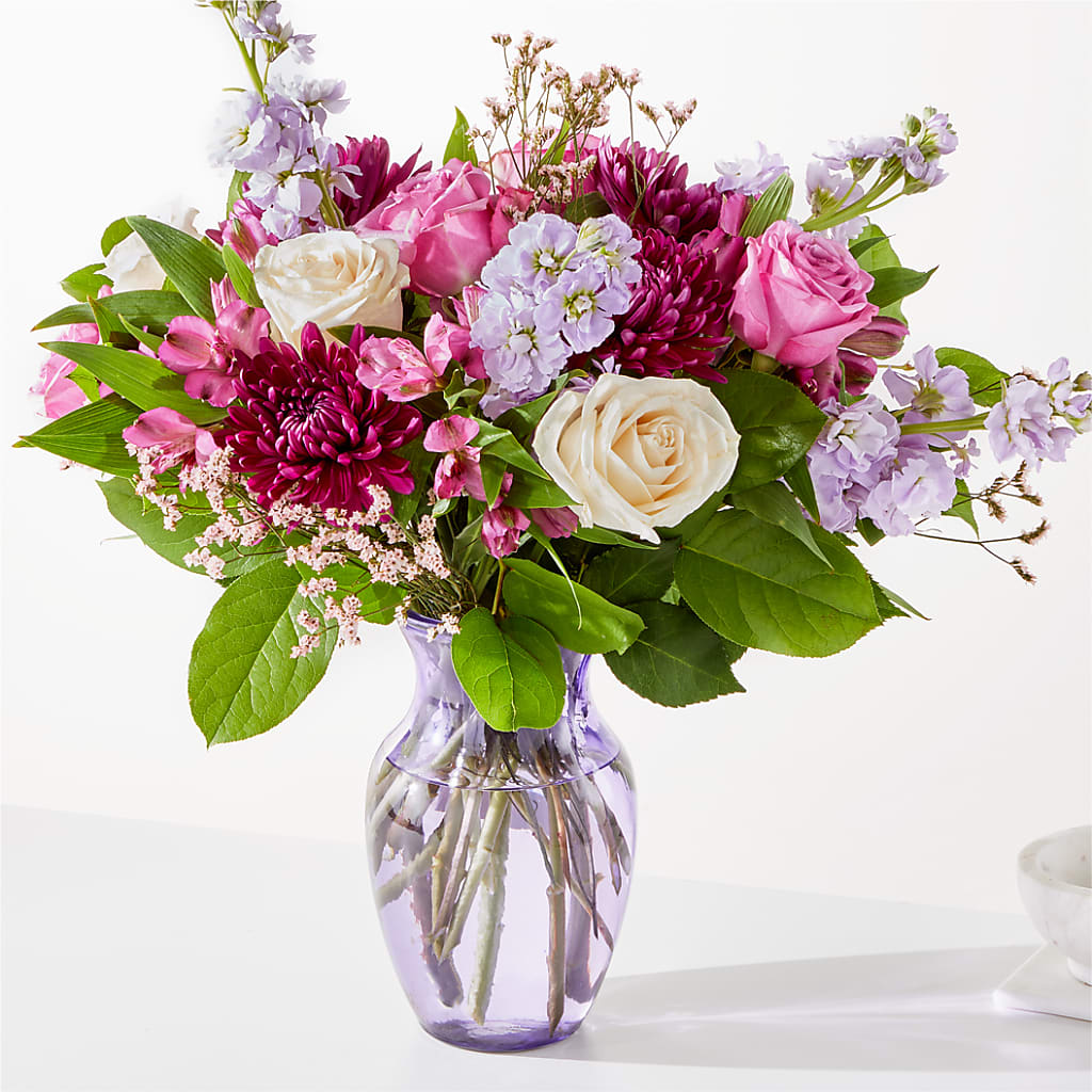 Amethyst Dreams Bouquet – T & T FLORAL, Kingsley MI