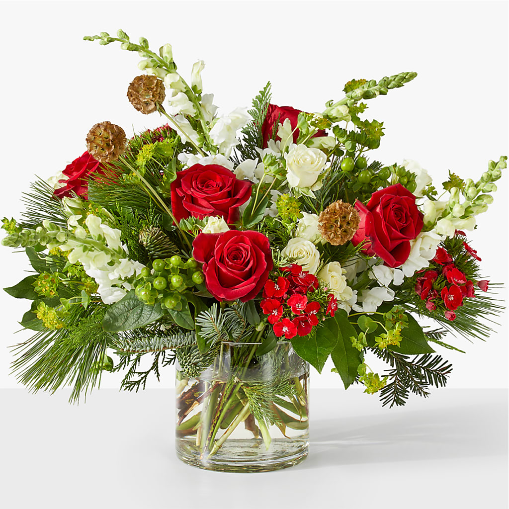 Deck the Halls Bouquet – T & T FLORAL, Kingsley MI