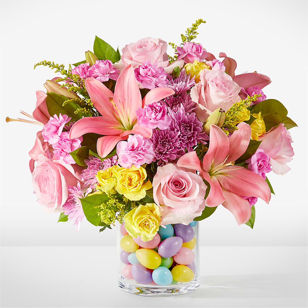 Easter Egg Hunt Bouquet – T & T FLORAL, Kingsley MI