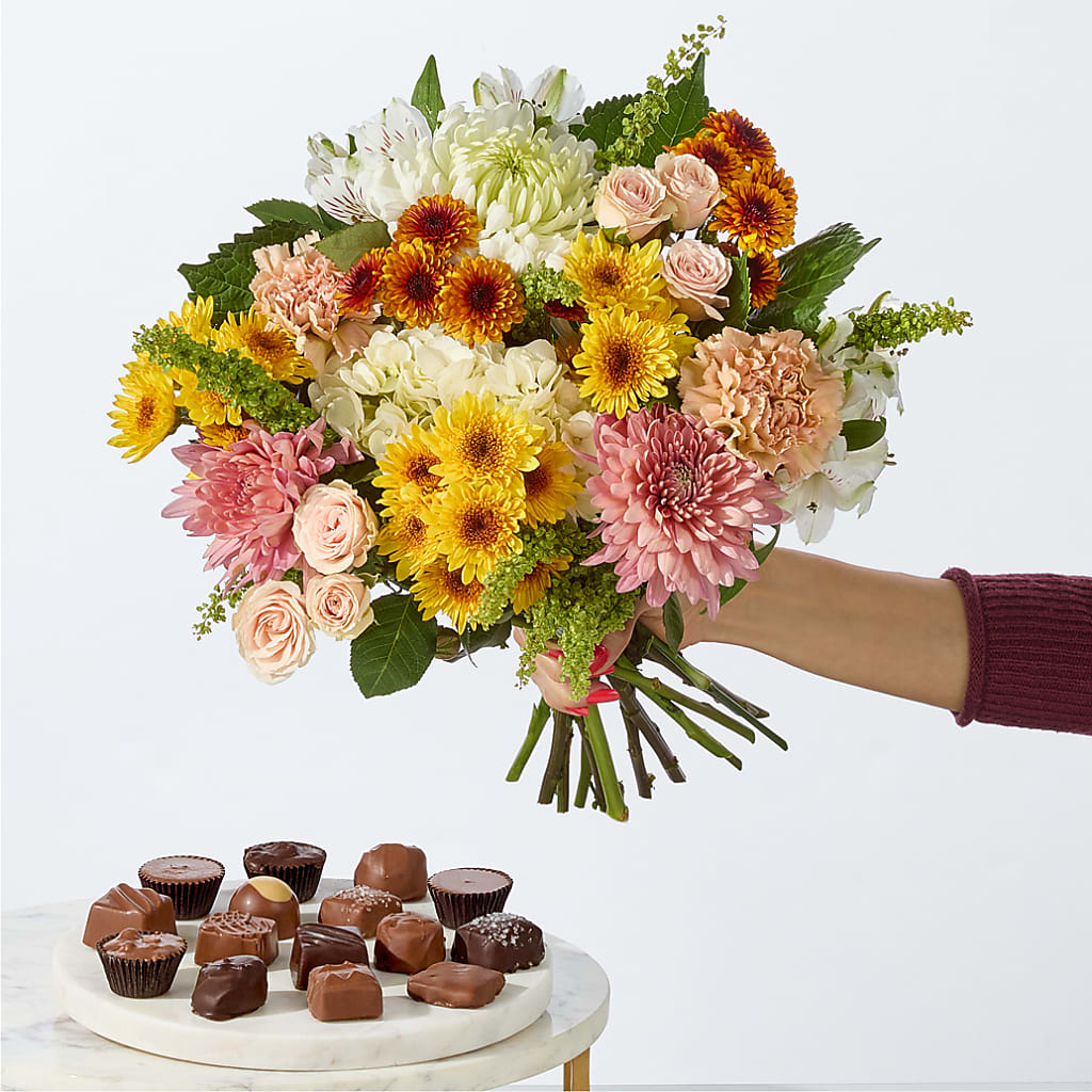 Fall Celebration Bouquet – T & T FLORAL, Kingsley MI