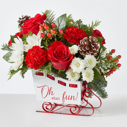Sleigh Bells Bouquet – T & T FLORAL, Kingsley MI