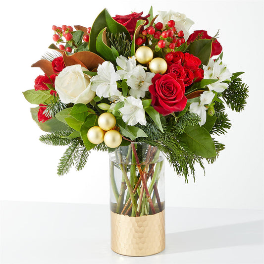 Joy & Jolly Bouquet – T & T FLORAL, Kingsley MI