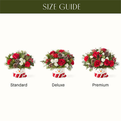 Jolly Snowman Bouquet – T & T FLORAL, Kingsley MI
