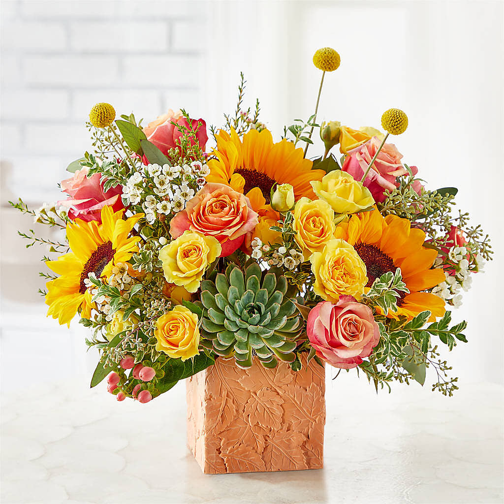 Sunflower Season Bouquet – T & T FLORAL, Kingsley MI