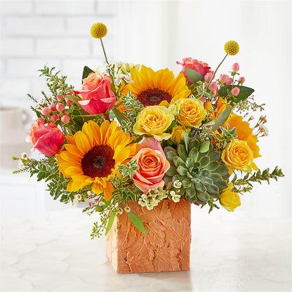 Sunflower Season Bouquet – T & T FLORAL, Kingsley MI