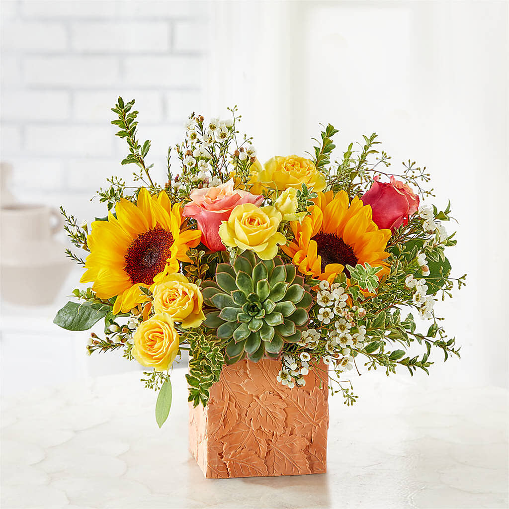 Sunflower Season Bouquet – T & T FLORAL, Kingsley MI