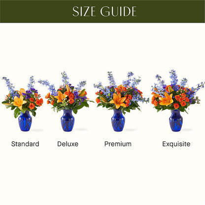 Radiant Citrus Bouquet – T & T FLORAL, Kingsley MI