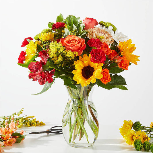 Fall Delight – A Florist Original – T & T FLORAL, Kingsley MI