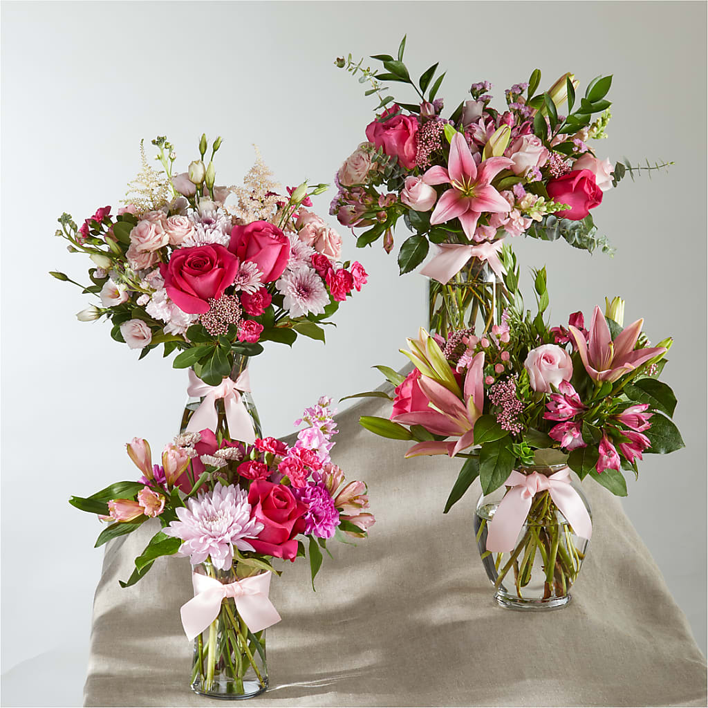 Pink Ribbon - A Florist Original – T & T FLORAL, Kingsley MI