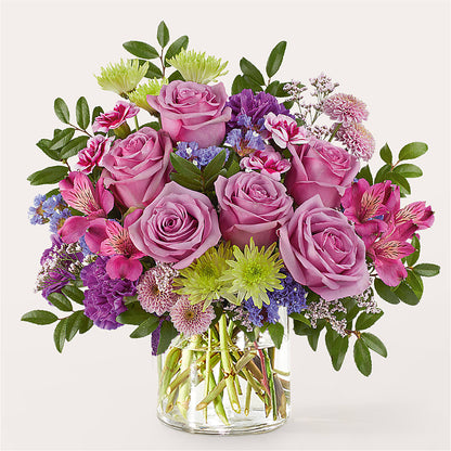 Glass Half Full Bouquet – T & T FLORAL, Kingsley MI