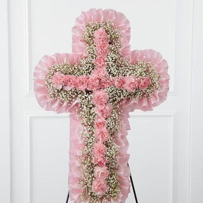 Angel's Cross Easel – T & T FLORAL, Kingsley MI