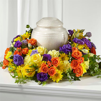 Blossoms of Remembrance Cremation Adornment – T & T FLORAL, Kingsley MI