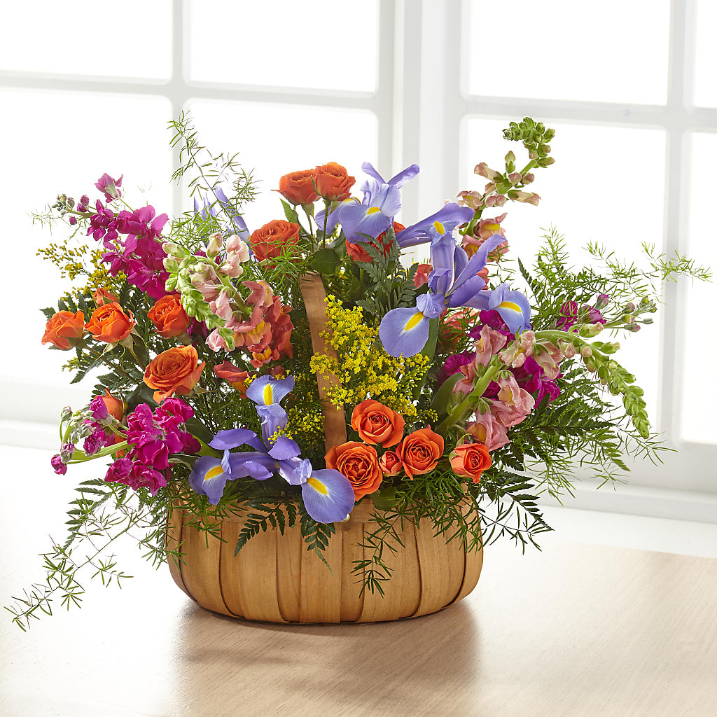 Garden of Life Basket – T & T FLORAL, Kingsley MI