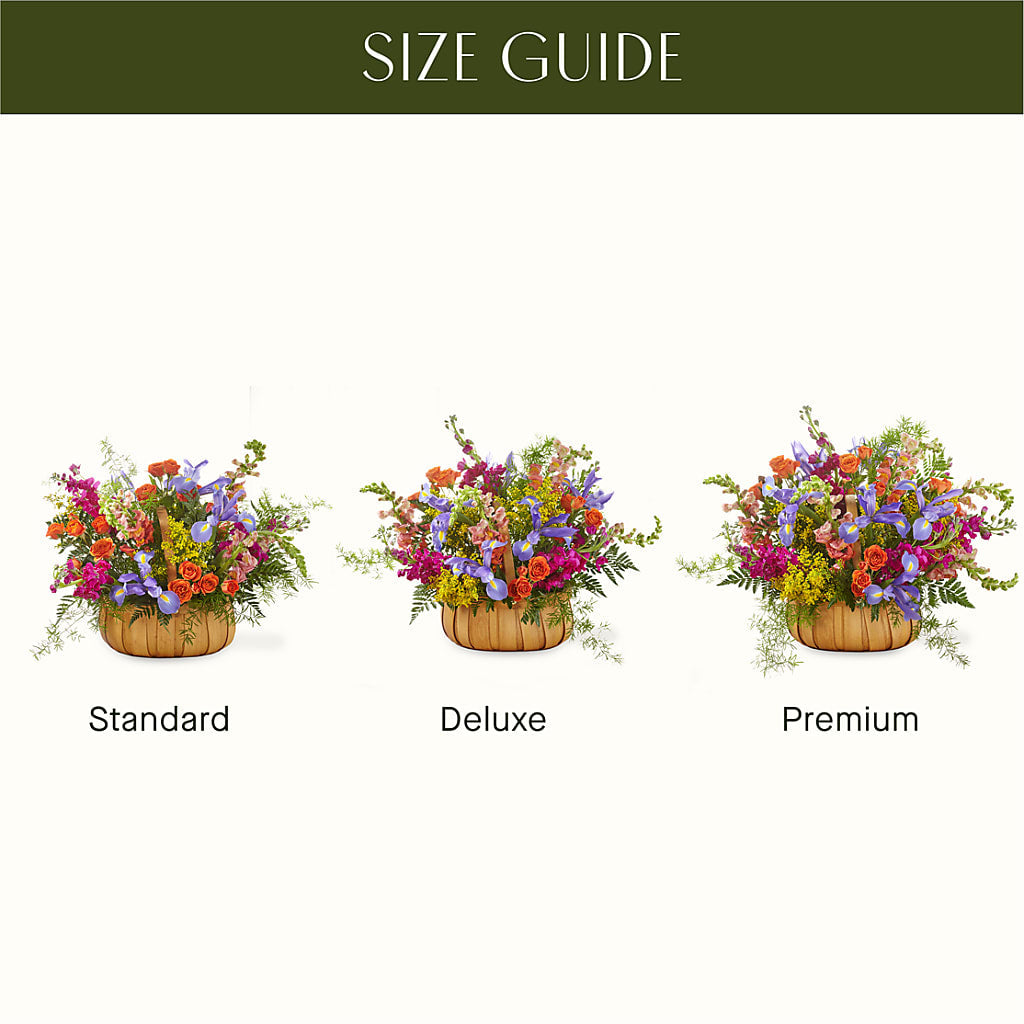 Garden of Life Basket – T & T FLORAL, Kingsley MI