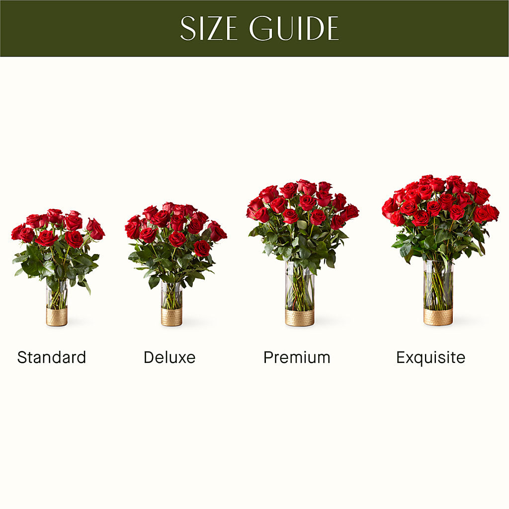 Classic Love Red Rose Bouquet – T & T FLORAL, Kingsley MI