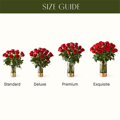 Classic Love Red Rose Bouquet – T & T FLORAL, Kingsley MI