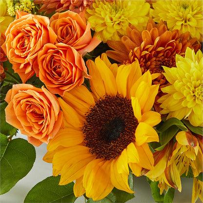 Autumn Harmony Centerpiece – T & T FLORAL, Kingsley MI