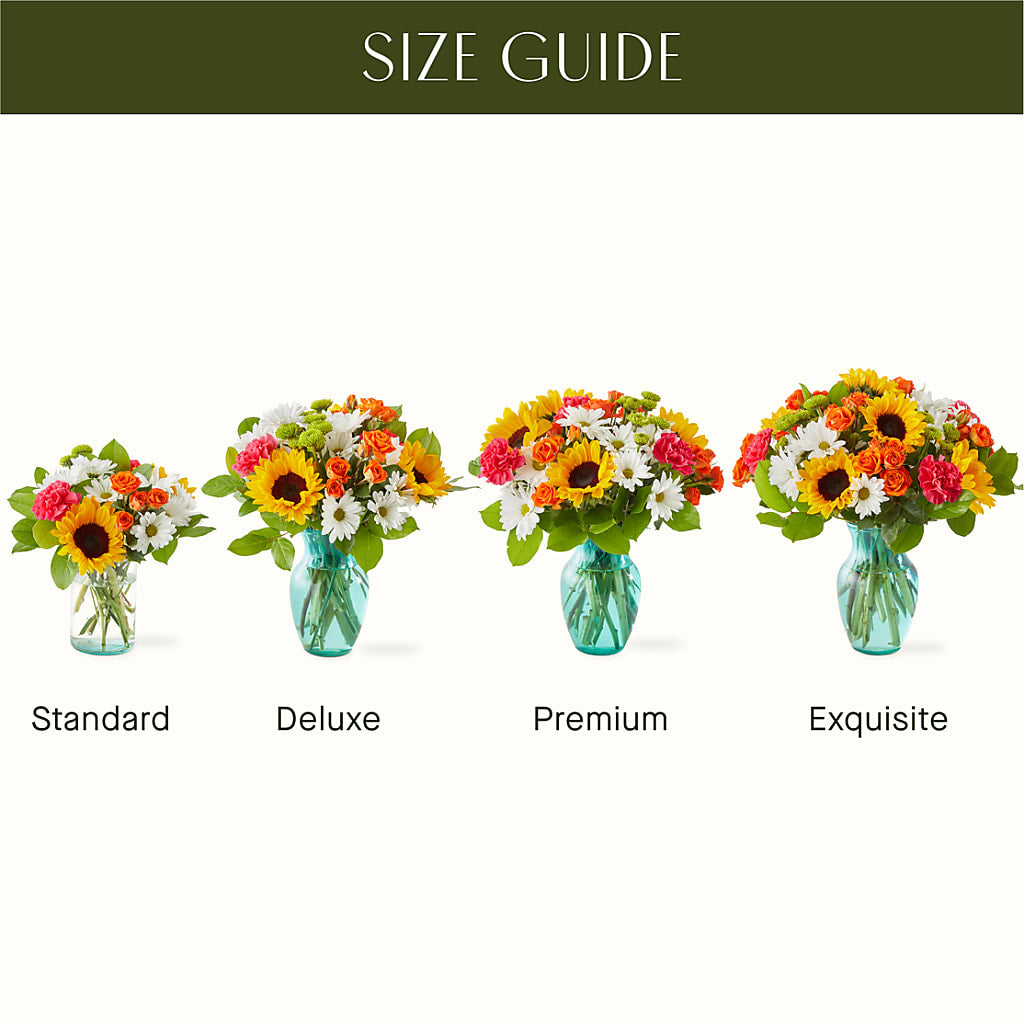 Sun-drenched Blooms Bouquet – T & T FLORAL, Kingsley MI