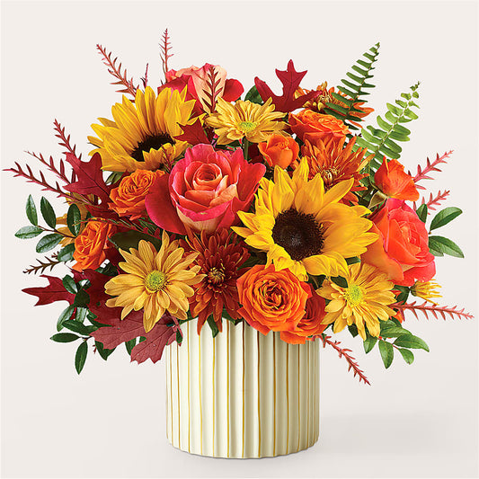 Fall Campfire Bouquet – T & T FLORAL, Kingsley MI