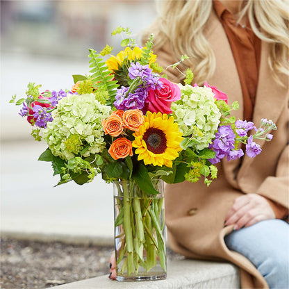 Vibrant Greetings Bouquet – T & T FLORAL, Kingsley MI