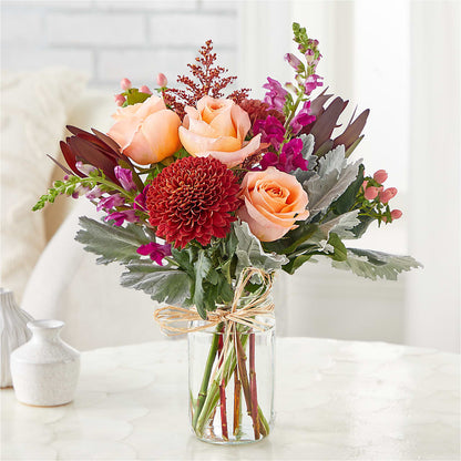 Moody Hues Bouquet – T & T FLORAL, Kingsley MI