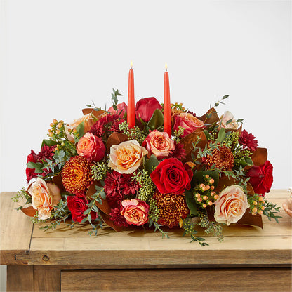 Gather Near Centerpiece – T & T FLORAL, Kingsley MI