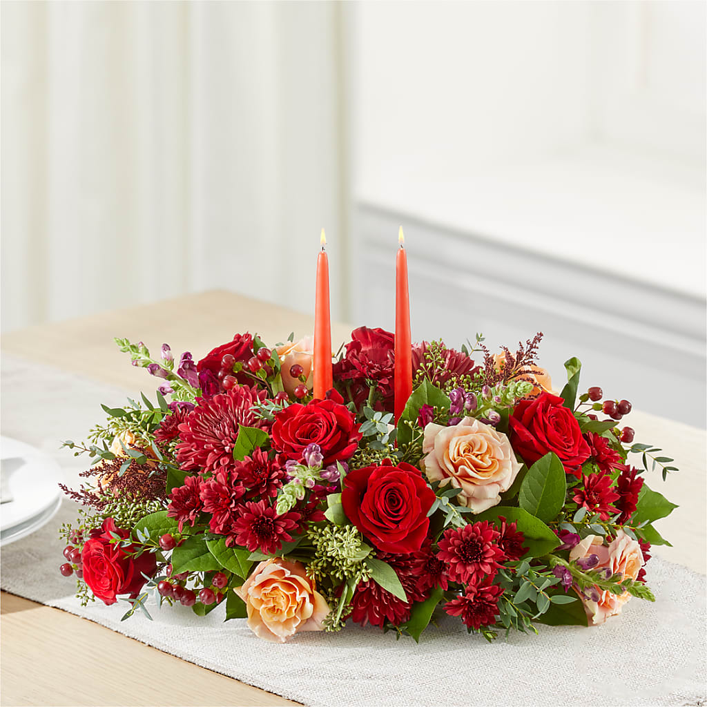 Most Thankful Centerpiece – T & T FLORAL, Kingsley MI