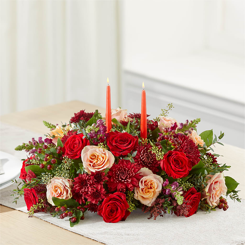 Most Thankful Centerpiece – T & T FLORAL, Kingsley MI
