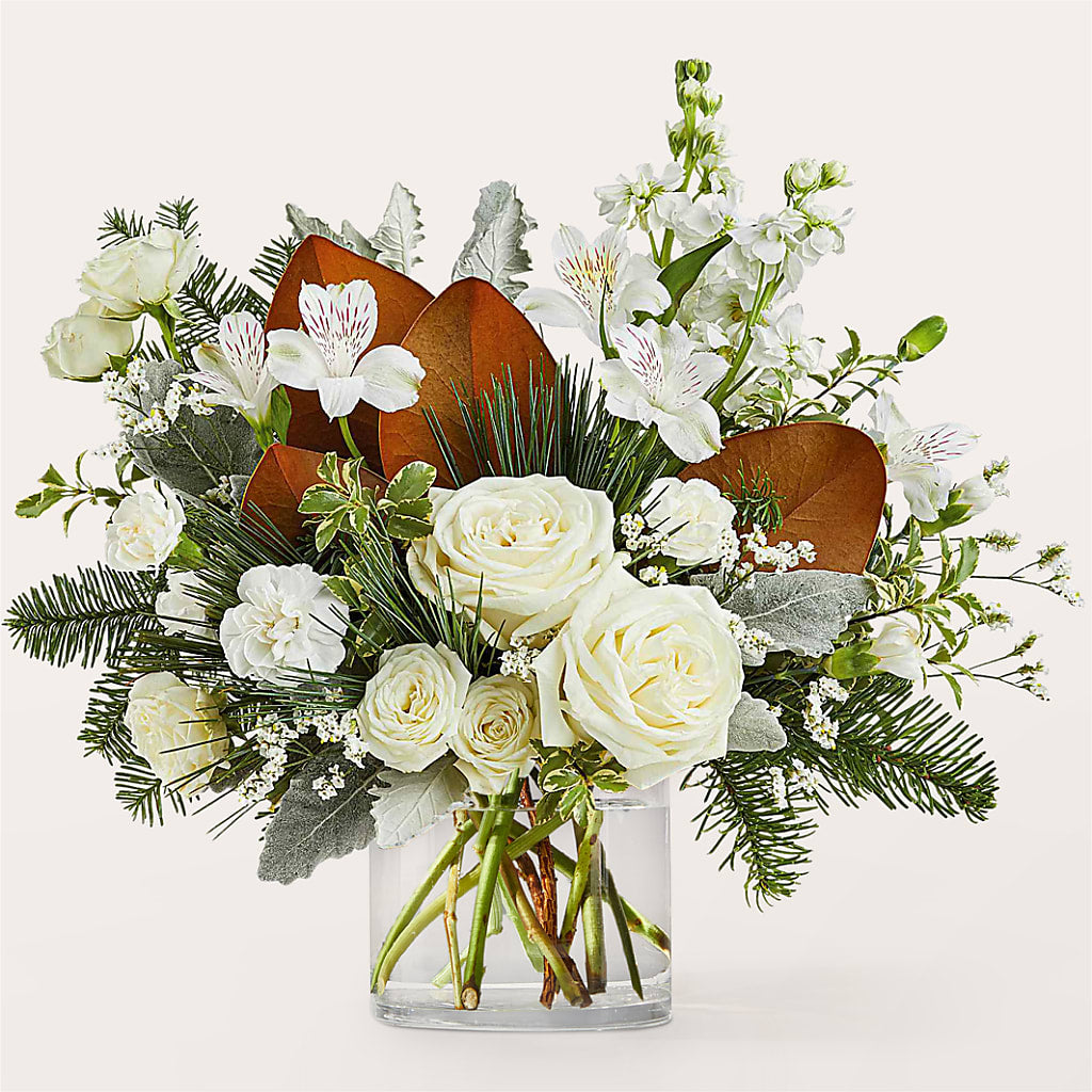 Fresh Snowfall Bouquet – T & T FLORAL, Kingsley MI