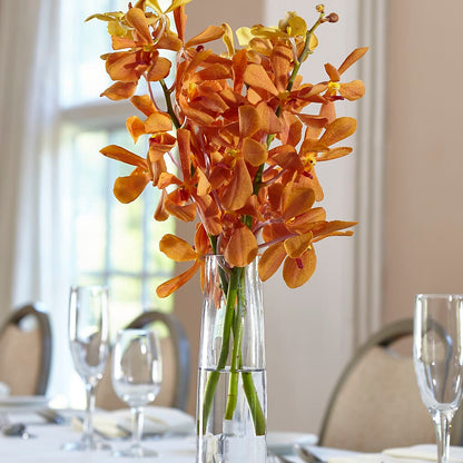 Orange Mokara Bud Vase – T & T FLORAL, Kingsley MI