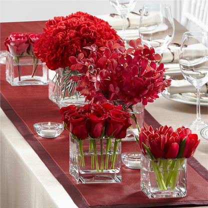 Modern Grace Centerpiece – T & T FLORAL, Kingsley MI